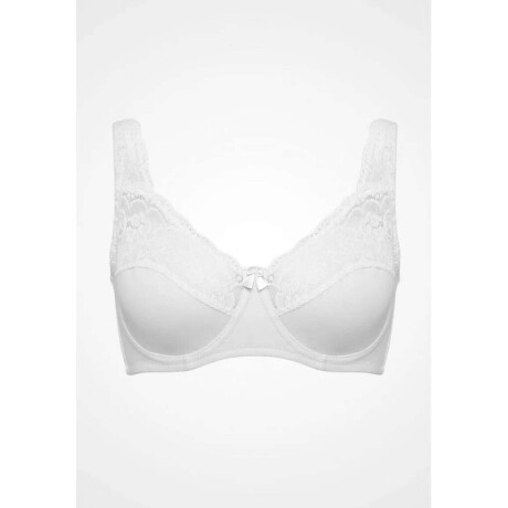 Soutien algodon y lycra Blanco