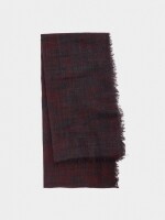Pashmina 100% Lana marron