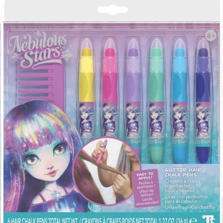 TIZAS CON BRILLANTINA PARA EL PELO TIZAS CON BRILLANTINA PARA EL PELO