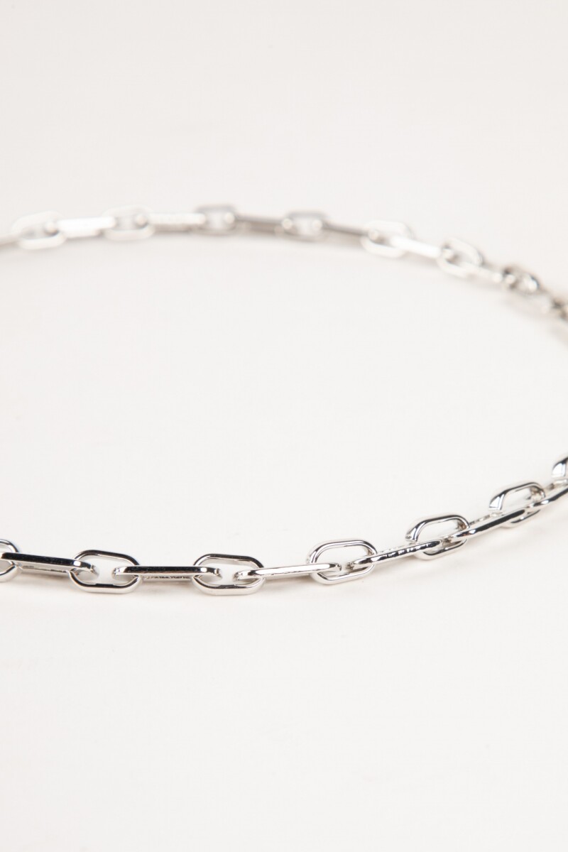 COLLAR VARSKA Plateado