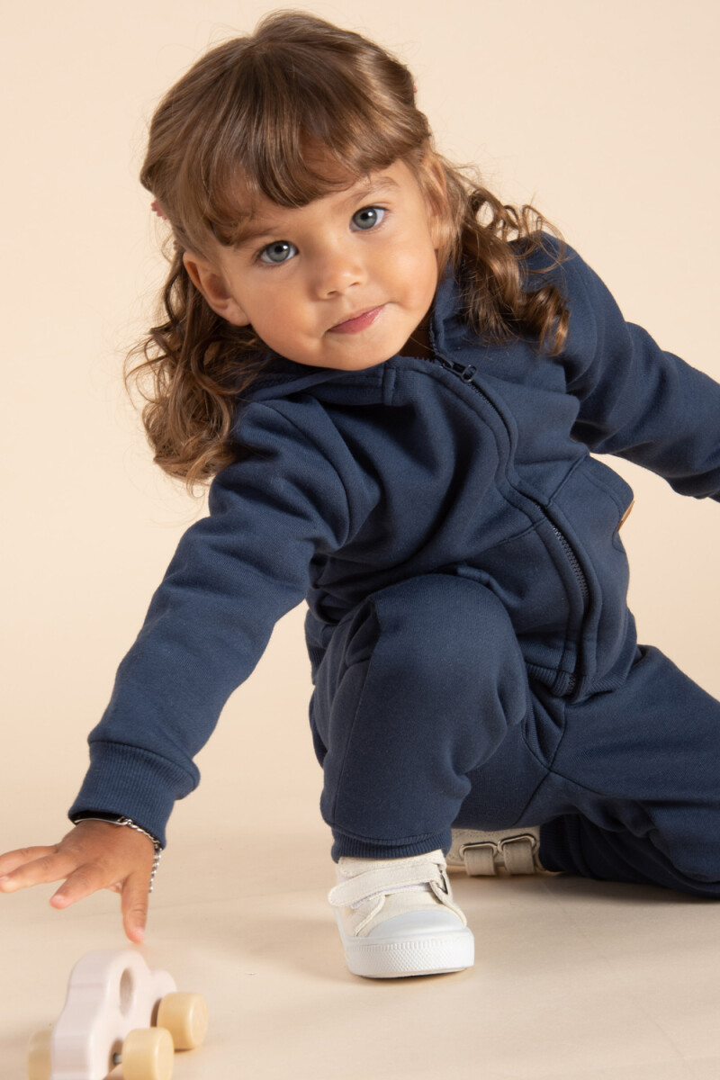 Campera deportiva Azul