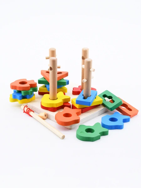 JUEGO ENCASTRE FORMAS MULTICOLOR