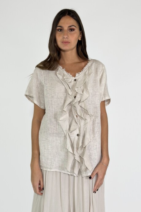CAMISA TROPEA Beige