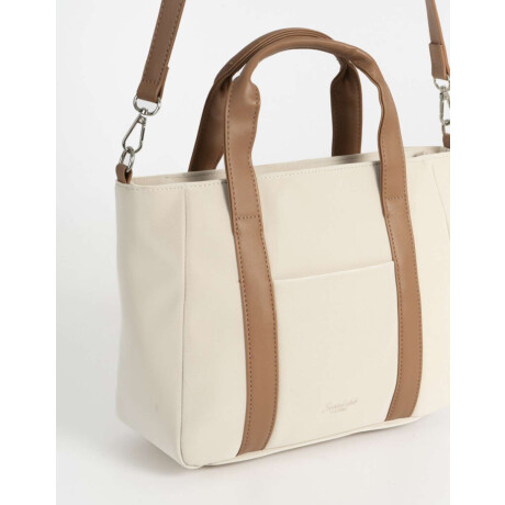 Cartera City Sport Blanco Crudo