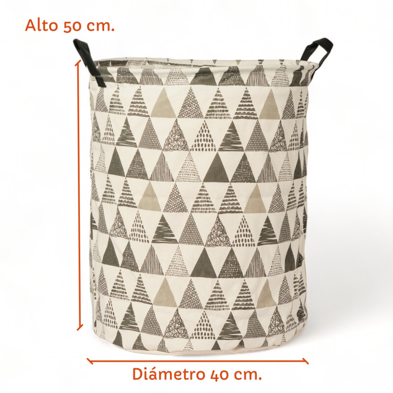 Cesto canasto organizador almacenamiento juguetes ropa sucia Niño Lineas Y X