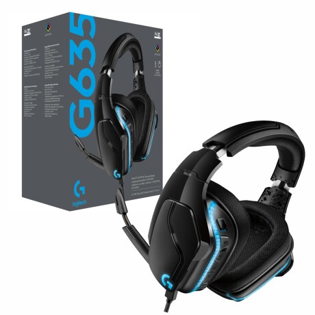 Audifono Gamer Logitech G635 7.1 Surround C/microfono 001