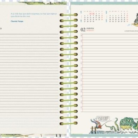 AGENDA MONOBLOCK MACANUDO A5 DIARIA ANILLADA 2026 - MOMENTOS AGENDA MONOBLOCK MACANUDO A5 DIARIA ANILLADA 2026 - MOMENTOS
