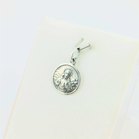 Medalla religiosa de Plata 925 Sagrado Corazón