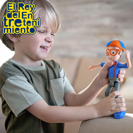 Muñeco Articulado Blippi Con Sonido 25cm Original Muñeco Articulado Blippi Con Sonido 25cm Original