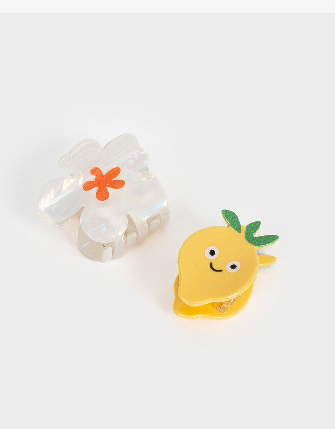 Hebillas Infantiles Animalito Set De Broches Infantiles - Combinacion Multicolor