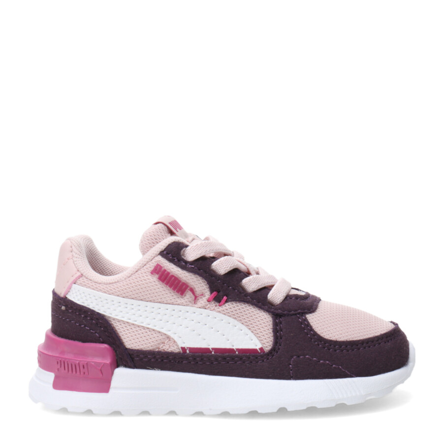 Championes de Niños Puma Graviton AC Rosado - Violeta - Fucsia