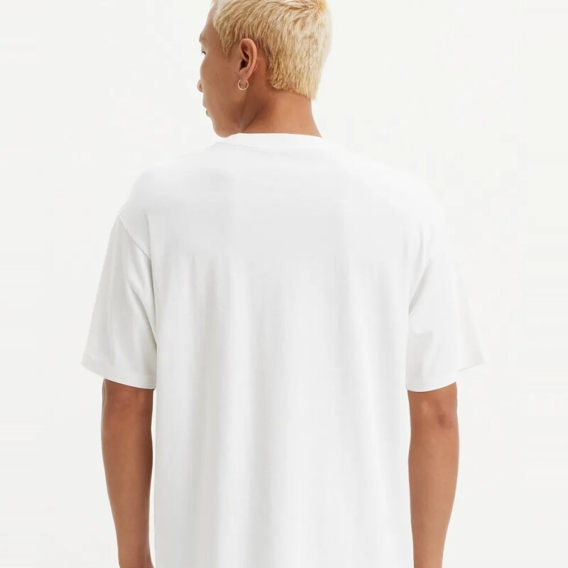 Remera Hombre M/Corta Alg.Levi's Blanco