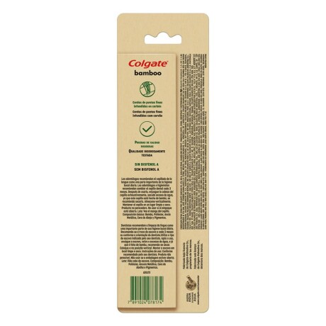 Cepillo De Dientes Colgate Bamboo Carbon 2 U Cepillo De Dientes Colgate Bamboo Carbon 2 U