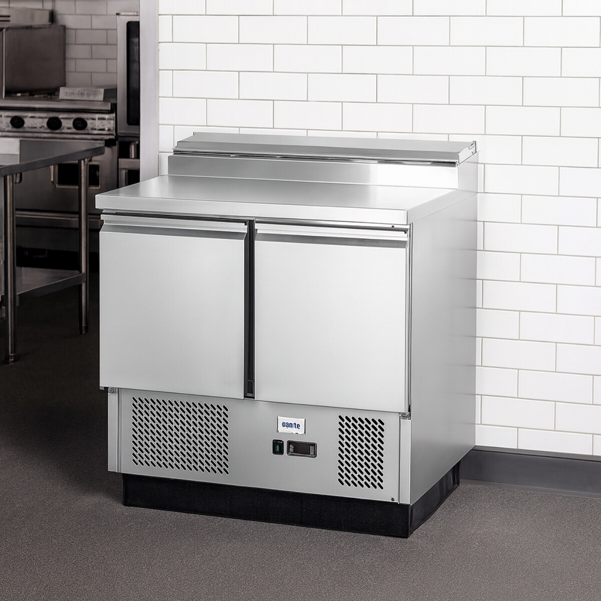 Heladera Bajo Mesada 240 Litros con 2 Puertas y Topinera 