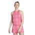 Musculosa de Mujer Adidas Gráfica Club Tenis Rosado - Rojo