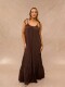 VESTIDO JARA CHOCOLATE VESTIDO JARA CHOCOLATE