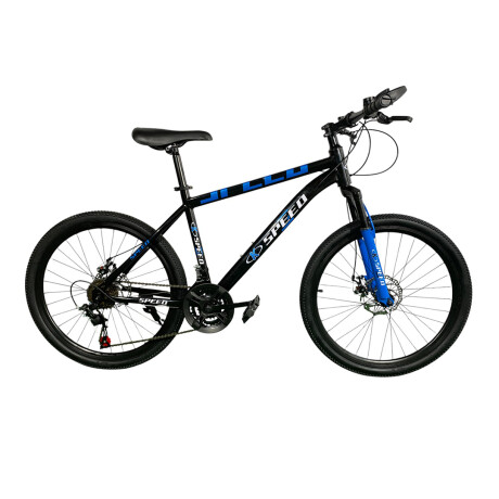 Bicicleta MTB Knex Speed Rod. 24 Negra/Blanca/Azul Ub AZUL-BLANCO-NEGRO