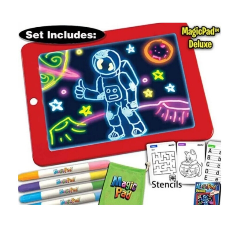 Pizarra Led Mágica Para Dibujar Didáctica Infantil 3d Pizarra Led Mágica Para Dibujar Didáctica Infantil 3d