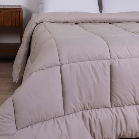 ACOLCHADO 2 PLAZAS ALGODON BLANCO PLUMI PERLA