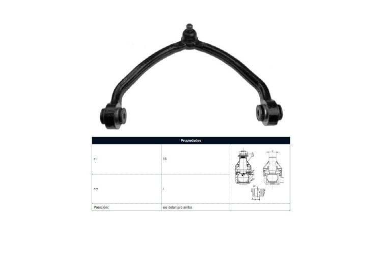 Parilla De Suspension Delantera Kia Sportage 94-03 Der/Izq Parilla De Suspension Delantera Kia Sportage 94-03 Der/Izq