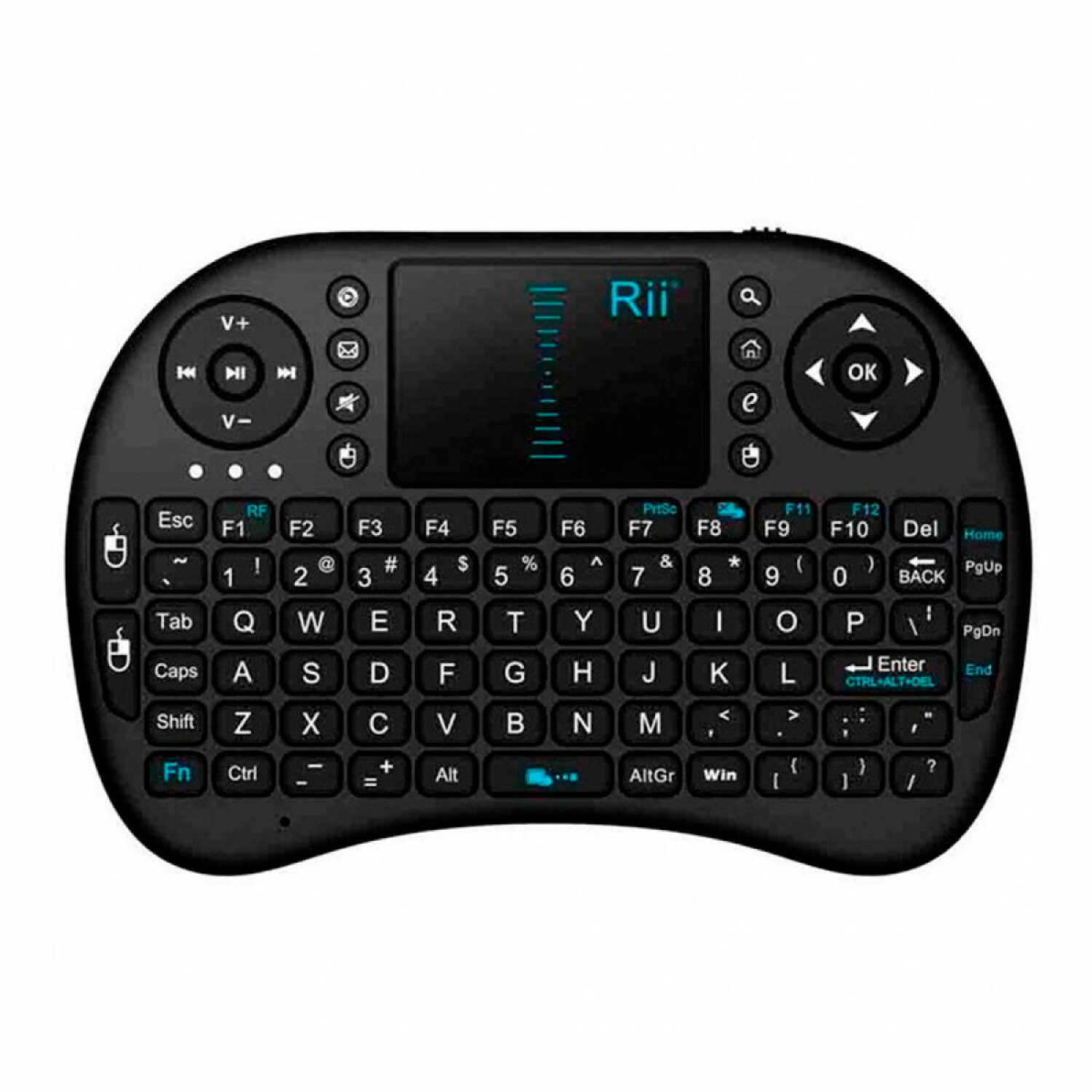 Mini Teclado Touchpad Inalambrico para TV LAT i8 ZonaTecno