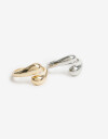 Sets Anillos Metal Set De Anillos Biplating - Dorado