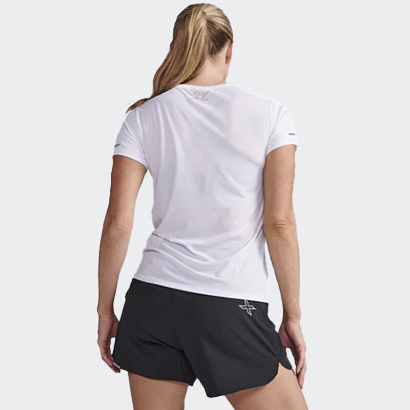 Remera 2XU Aero Tee Blanco