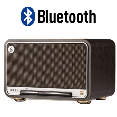 Parlante Portátil Edffier D32 Retro Madera Bluetooth MARRON