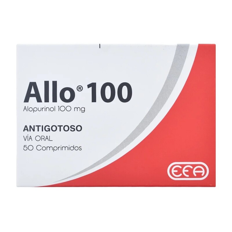 Allopurinol 100 Mg 50 Comprimidos Allopurinol 100 Mg 50 Comprimidos
