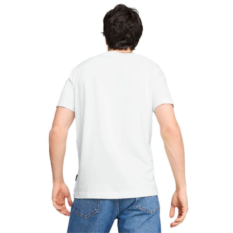 Remera Puma Graphics Puma Bowl de Hombre - 628004 02 Blanco