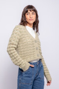 CARDIGAN LILA Verde Claro