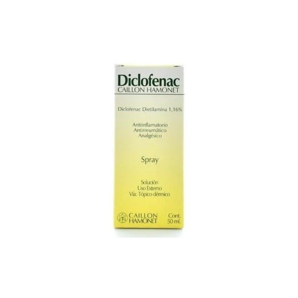 Diclofenac spray Caillon hamonet 