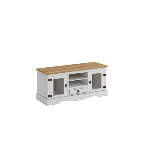 RACK 2 PUERTAS VID. 1 EST 1 CAJ. BLANCO MEX057BL RACK 2 PUERTAS VID. 1 EST 1 CAJ. BLANCO MEX057BL