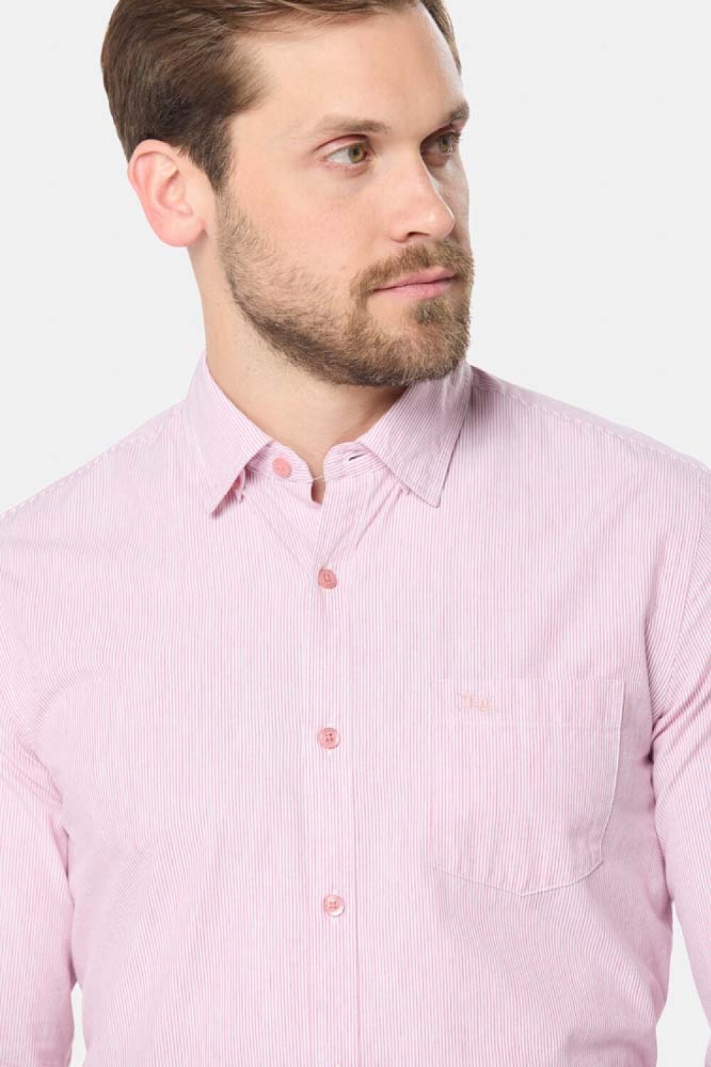 CAMISA RAYADA Rosa