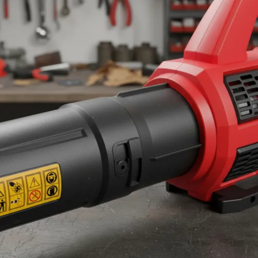 SOPLADORA A BATERIA 20V 4,0 Ah - BATERIA + CARGADOR rojo