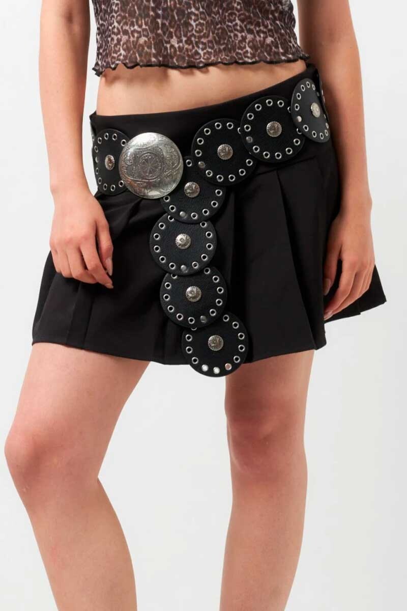 CINTURONES ACCESORIOS PIECE OF CAKE CINTURON ROWEN Negro