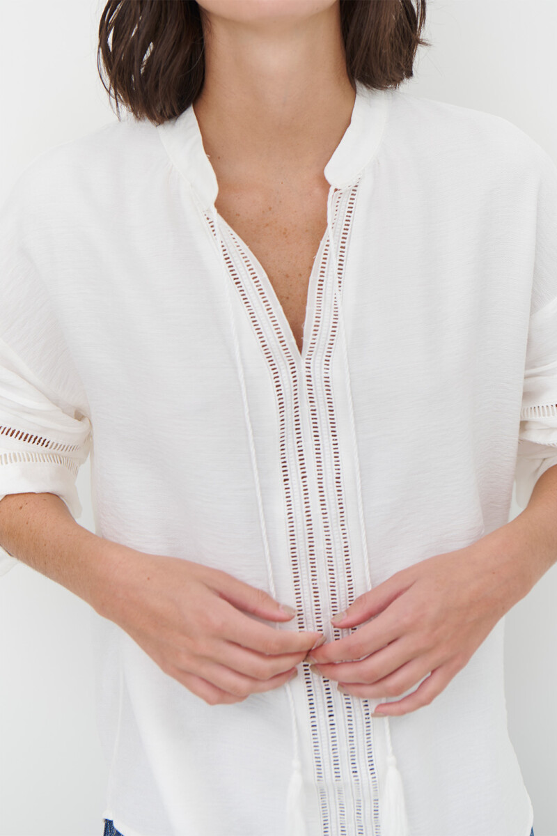 CAMISA SOLEDAD BLANCO