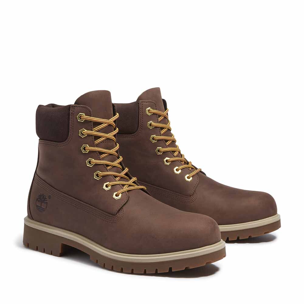 Botas Timberland Timberland 25 6 Inch Waterproof Hombre Dark Brown Full Grain
