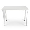 Aparador blanco con patas en metal - PRODUCTO CON DETALLES Aparador blanco con patas en metal - PRODUCTO CON DETALLES