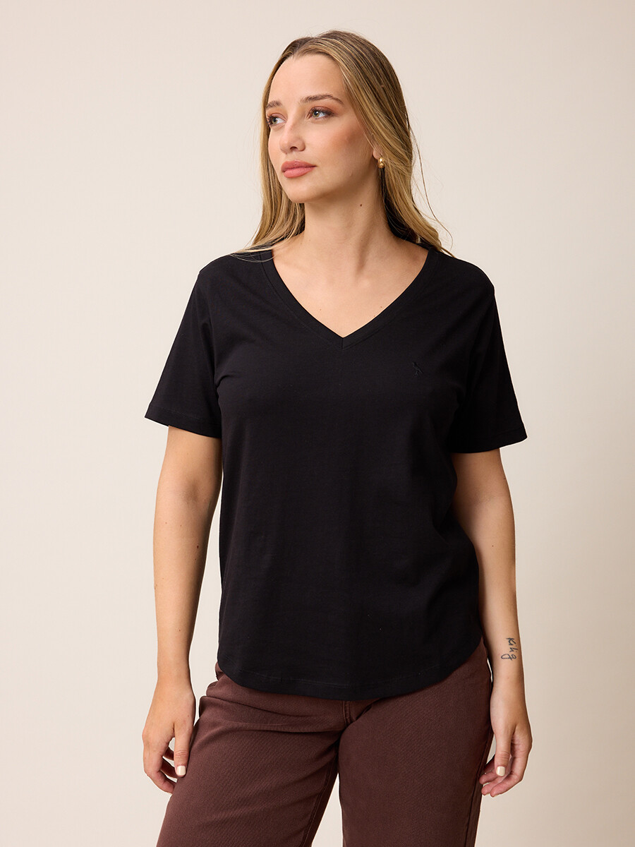 T-SHIRT ALOLA W26 POLANCO - Negro 