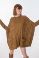 Sweater Oceano Camel Lurex