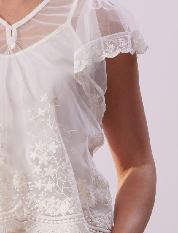 Blusa Puntilla CRUDO