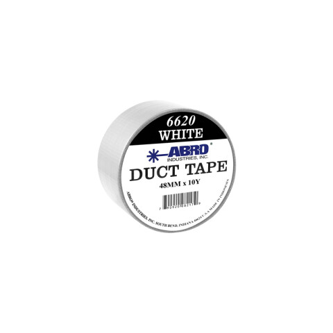 Cinta pato "Blanca" 48 mm x 9 mts ABR110