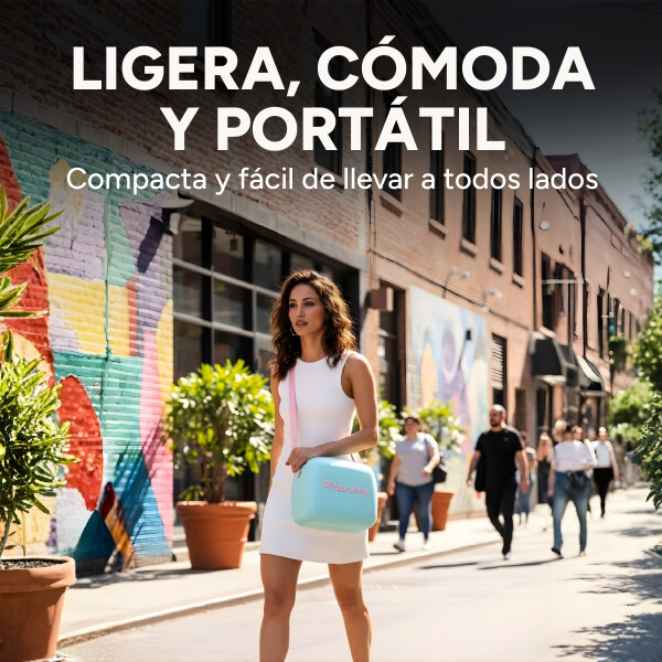 Conservadora Lunchera Térmica Pop 6L Polarbox Con 2 Tuppers Color Verde