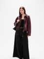 Campera Cardia Cereza Oscuro