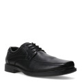 Zapatos de Hombre Branch Ronc De Cuero Acordonado Negro