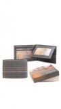 BILLETERA CUERO KEOPS GRIS