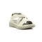 Sandalias Mujer Wonder Confort Tiras Cruzadas Beige