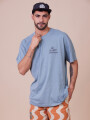 T-SHIRT ACHUAR RUSTY Azul Piedra