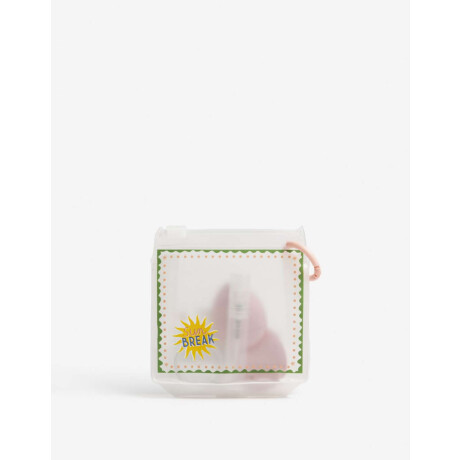 Set De Mini Contenedores De Skincare Rosa Piel